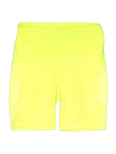 Pre-owned Fabletics Athletic Shorts In Yellow