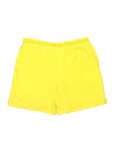 Pre-owned Fabletics Athletic Shorts In Yellow