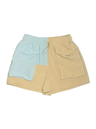 Pre-owned Fabletics Athletic Shorts In Yellow