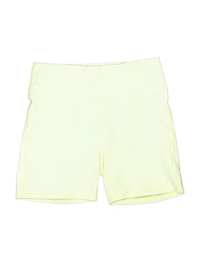 Pre-owned Fabletics Athletic Shorts In Yellow