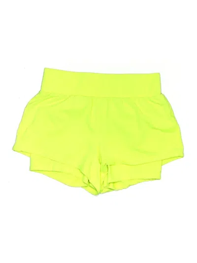 Pre-owned Fabletics Athletic Shorts In Yellow