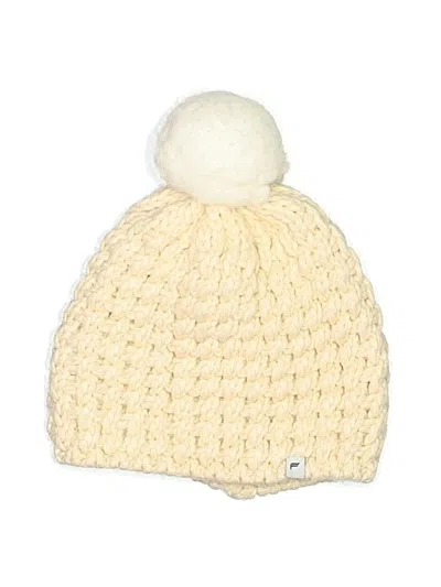 Pre-owned Fabletics Beanie Hat In White