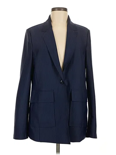 Pre-owned Fabletics Blazer Jacket In Blue