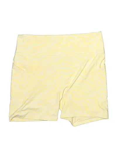 Pre-owned Fabletics Board Shorts In Yellow