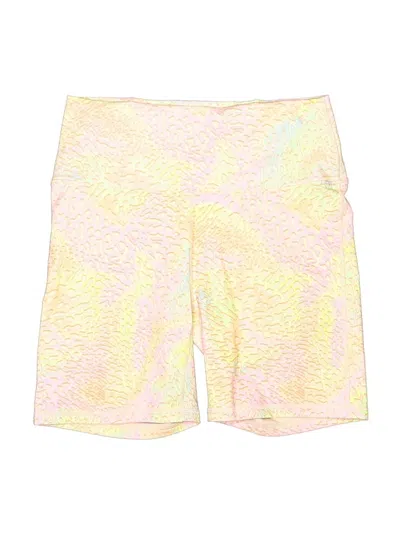 Pre-owned Fabletics Board Shorts In Yellow
