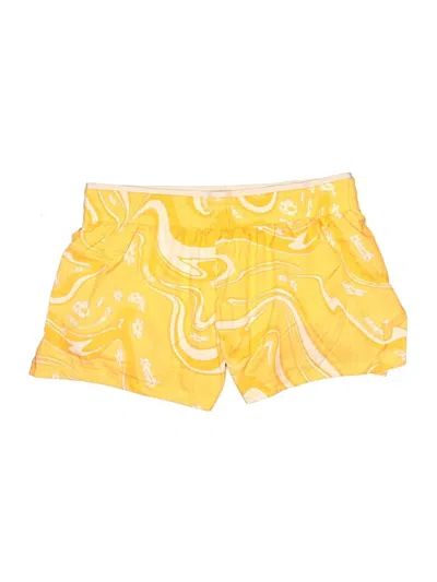 Pre-owned Fabletics Board Shorts In Yellow