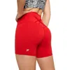 Fabletics Boost Powerhold® High-waisted Short 4" In Red