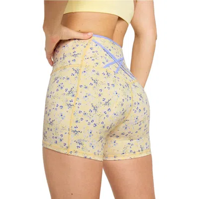 Fabletics Boost Powerhold® High-waisted Short 4" In Yellow