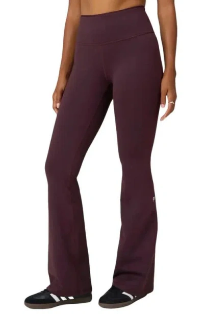 Fabletics Boost Powerhold High-waisted Flare Pant In Purple