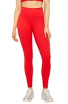 Fabletics Boost Powerhold High-waisted Legging In Red