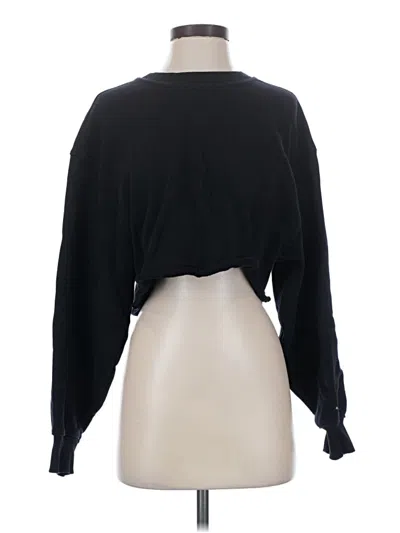 Pre-owned Fabletics Cardigan Sweater In Black