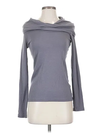 Pre-owned Fabletics Cardigan Sweater In Gray