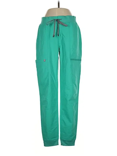 Pre-owned Fabletics Cargo Pants In Teal