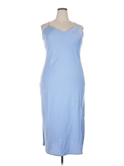 Pre-owned Fabletics Casual Dress In Blue