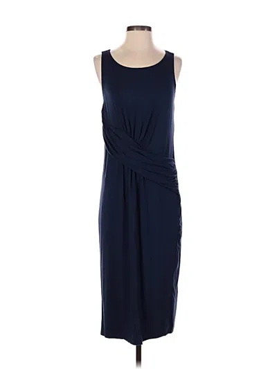 Pre-owned Fabletics Casual Dress In Blue