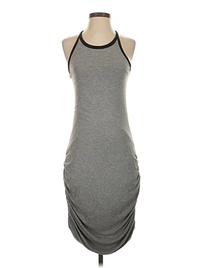 Pre-owned Fabletics Casual Dress In Gray