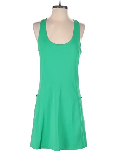 Pre-owned Fabletics Casual Dress In Green