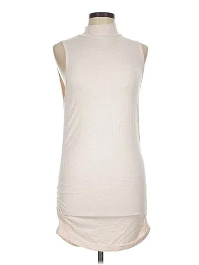 Pre-owned Fabletics Casual Dress In Ivory