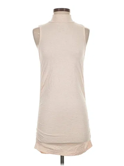 Pre-owned Fabletics Casual Dress In Tan