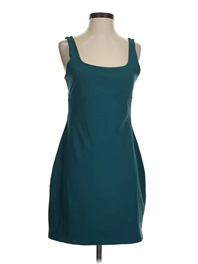 Pre-owned Fabletics Casual Dress In Teal