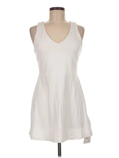 Pre-owned Fabletics Casual Dress In White