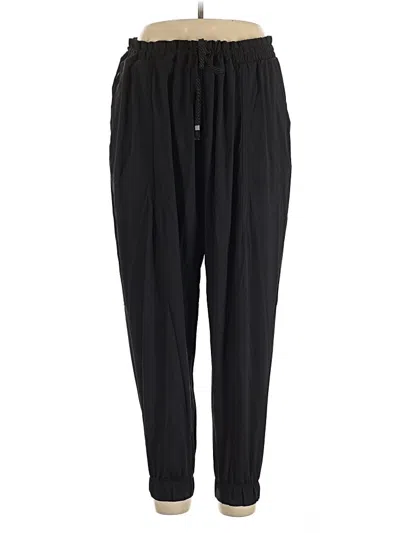 Pre-owned Fabletics Casual Pants In Black