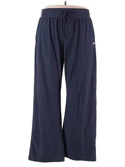 Pre-owned Fabletics Casual Pants In Blue