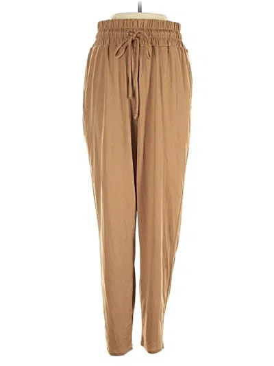 Pre-owned Fabletics Casual Pants In Brown
