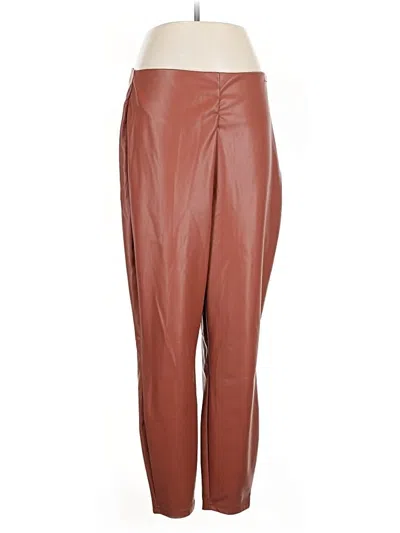 Pre-owned Fabletics Casual Pants In Brown