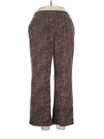 Pre-owned Fabletics Casual Pants In Brown