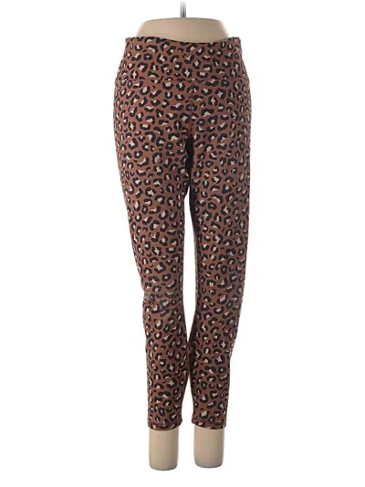 Pre-owned Fabletics Casual Pants In Brown