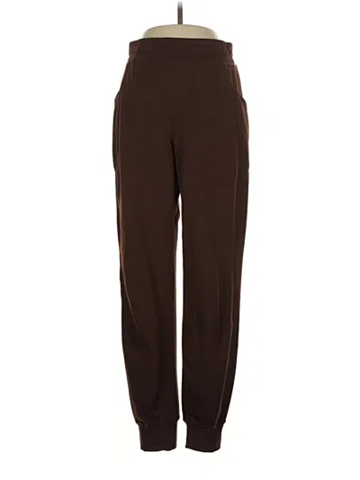 Pre-owned Fabletics Casual Pants In Brown