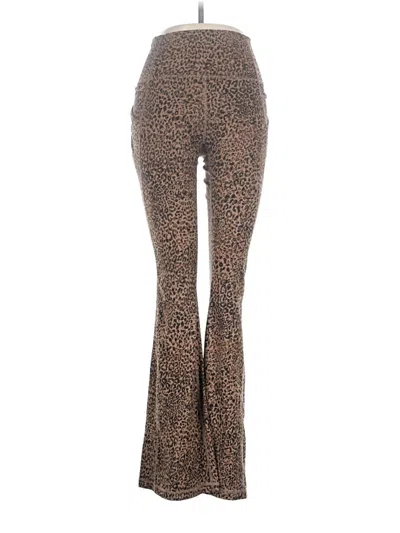 Pre-owned Fabletics Casual Pants In Brown