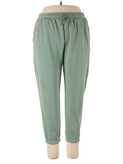 Pre-owned Fabletics Casual Pants In Green