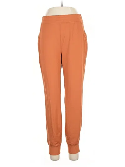 Pre-owned Fabletics Casual Pants In Orange