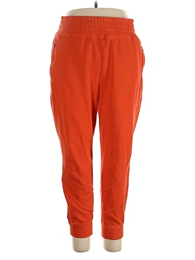 Pre-owned Fabletics Casual Pants In Orange