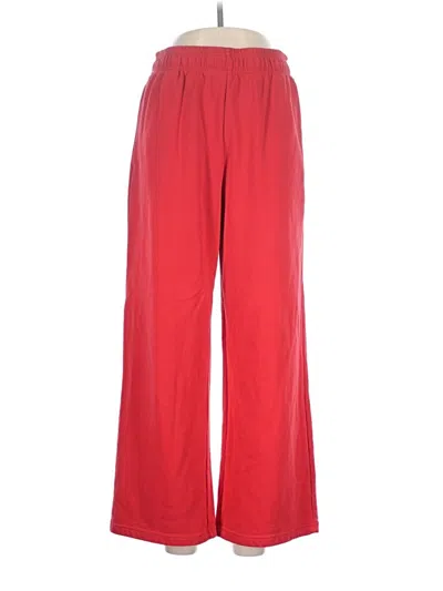 Pre-owned Fabletics Casual Pants In Red