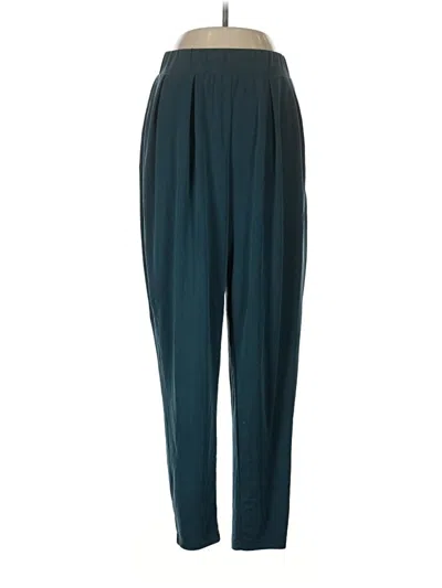 Pre-owned Fabletics Casual Pants In Teal