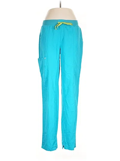 Pre-owned Fabletics Casual Pants In Teal
