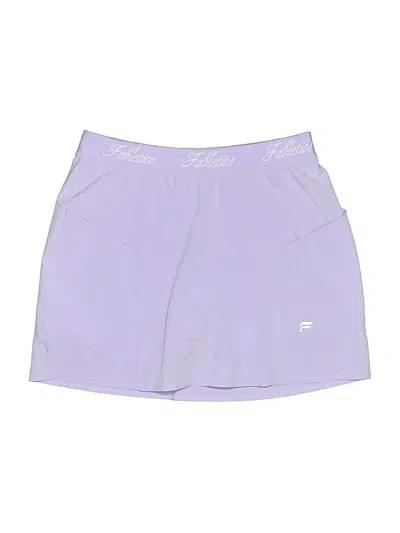 Pre-owned Fabletics Casual Skirt In Purple
