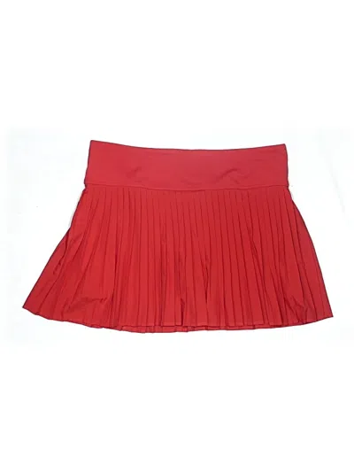 Pre-owned Fabletics Casual Skirt In Red