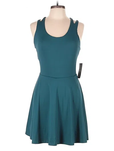 Pre-owned Fabletics Cocktail Dress In Blue