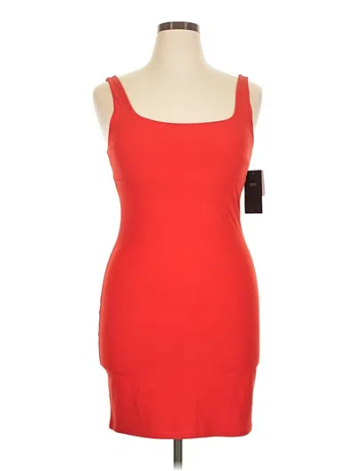 Pre-owned Fabletics Cocktail Dress In Red