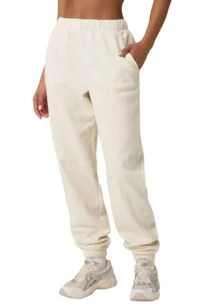 Fabletics Cozy Fleece Go-to Sweatpant In Neutral