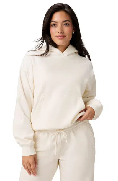 Fabletics Cozy Fleece Hoodie In Bone