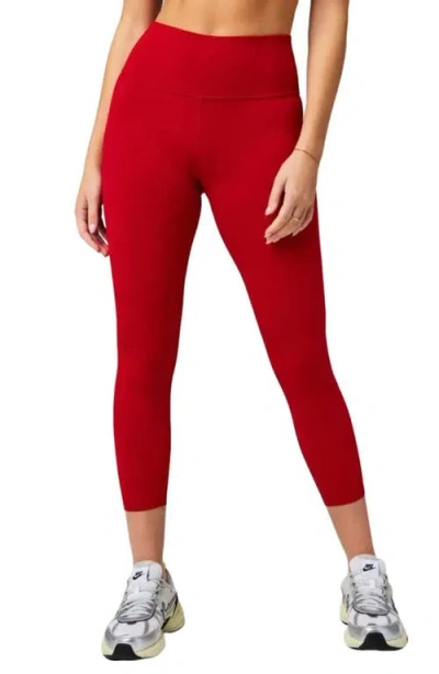 Fabletics Define Powerhold® High-waisted Legging 7/8 In Red