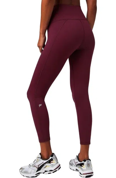 Fabletics Define Powerhold® High-waisted Legging 7/8 Legging In Merlot
