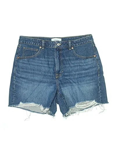 Pre-owned Fabletics Denim Shorts In Blue