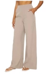 Fabletics Downtown Wide Leg Pant In Neutral