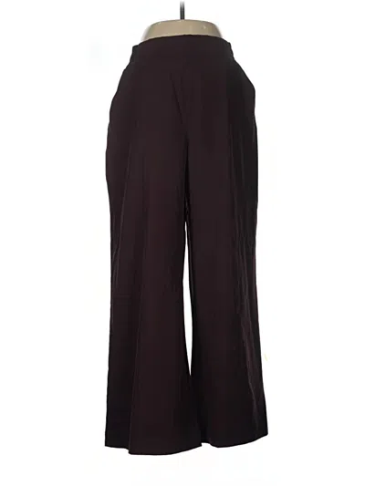 Pre-owned Fabletics Dress Pants In Burgundy
